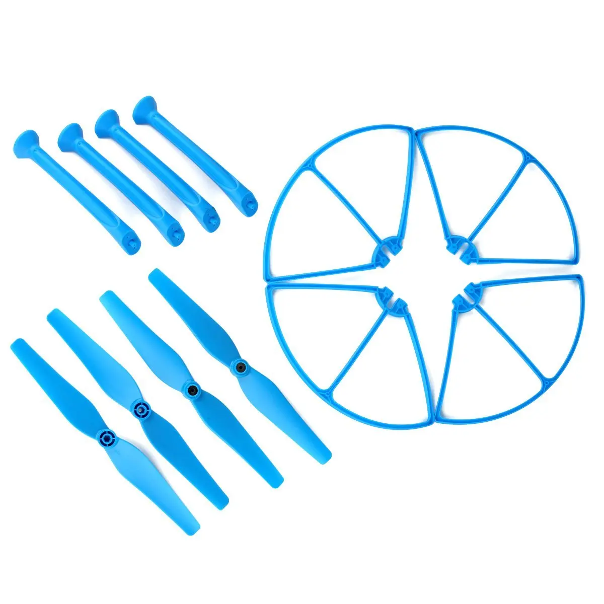 X8C X8W X8G X8 набор запасных частей с 4xLanding Gear 4xBlade Propeller 4xProtect Ring для радиоуправляемого