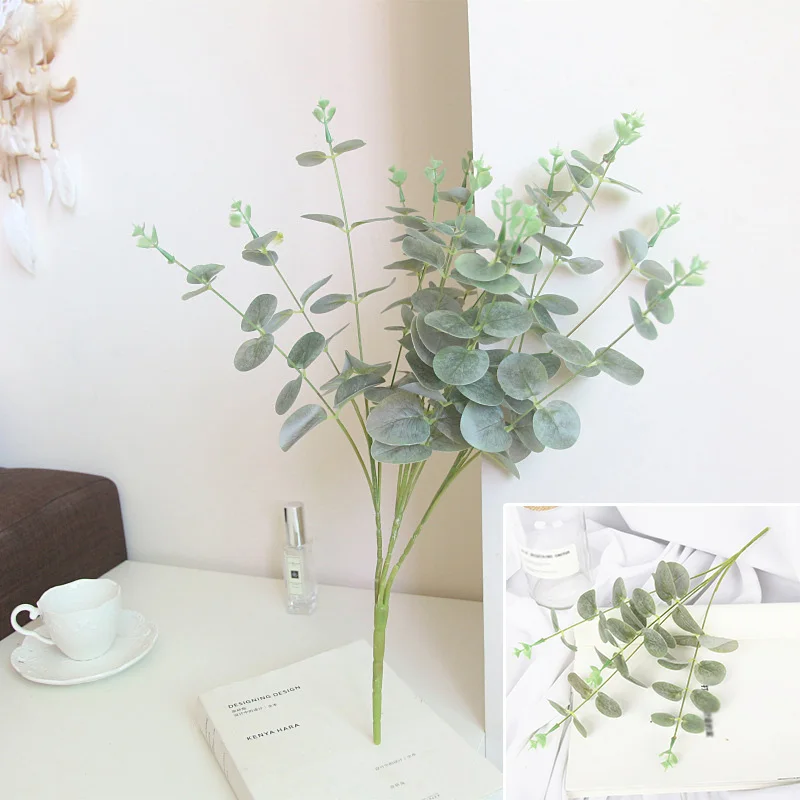DIY Artificial Plant Eucalyptus Leaves Wedding Party Home Furniture Decor Art | Дом и сад