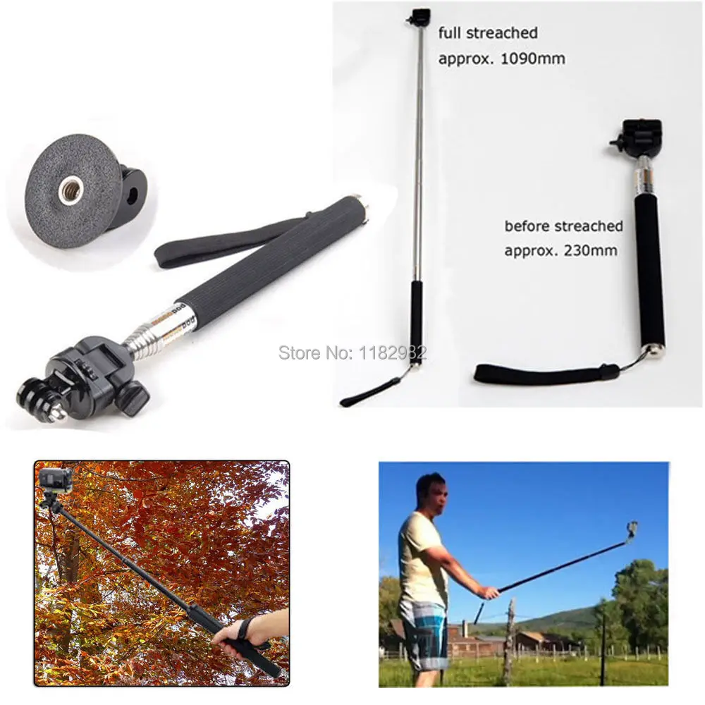 Плавающий монопод/штатив/J-образный крючок/винт/держатель для руля