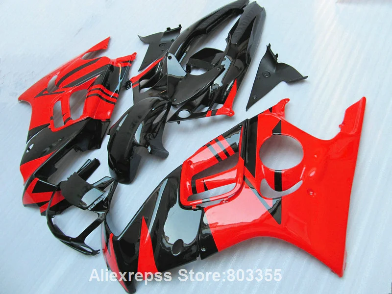 

Hot red Fairings for Honda CBR600 f3 95 96 cbr - 600 ( free customize ) fairing kit 1995 1996 xl94