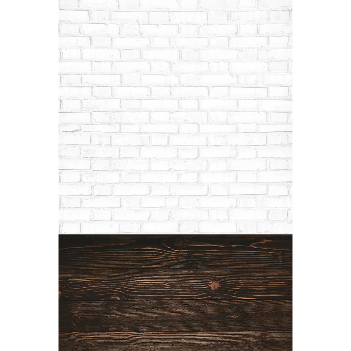Allenjoy new arrivals photo backdground White Vintage Brick wall Wooden board brown real backdrop photocall fotografica | Электроника