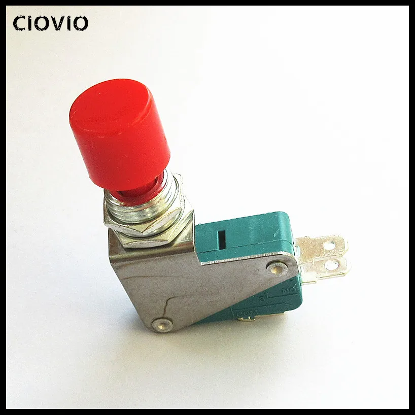 10 шт. мини-переключатель с открытым отверстием 12 мм 4 8 16 А 250 В | Обустройство дома