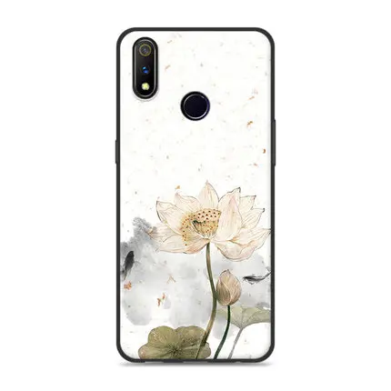 6," Coque Fundas для OPPO Realme 3 pro Чехол seven girl цветок Мягкий Силиконовый ТПУ чехол для телефона Realme3 pro защитные чехлы