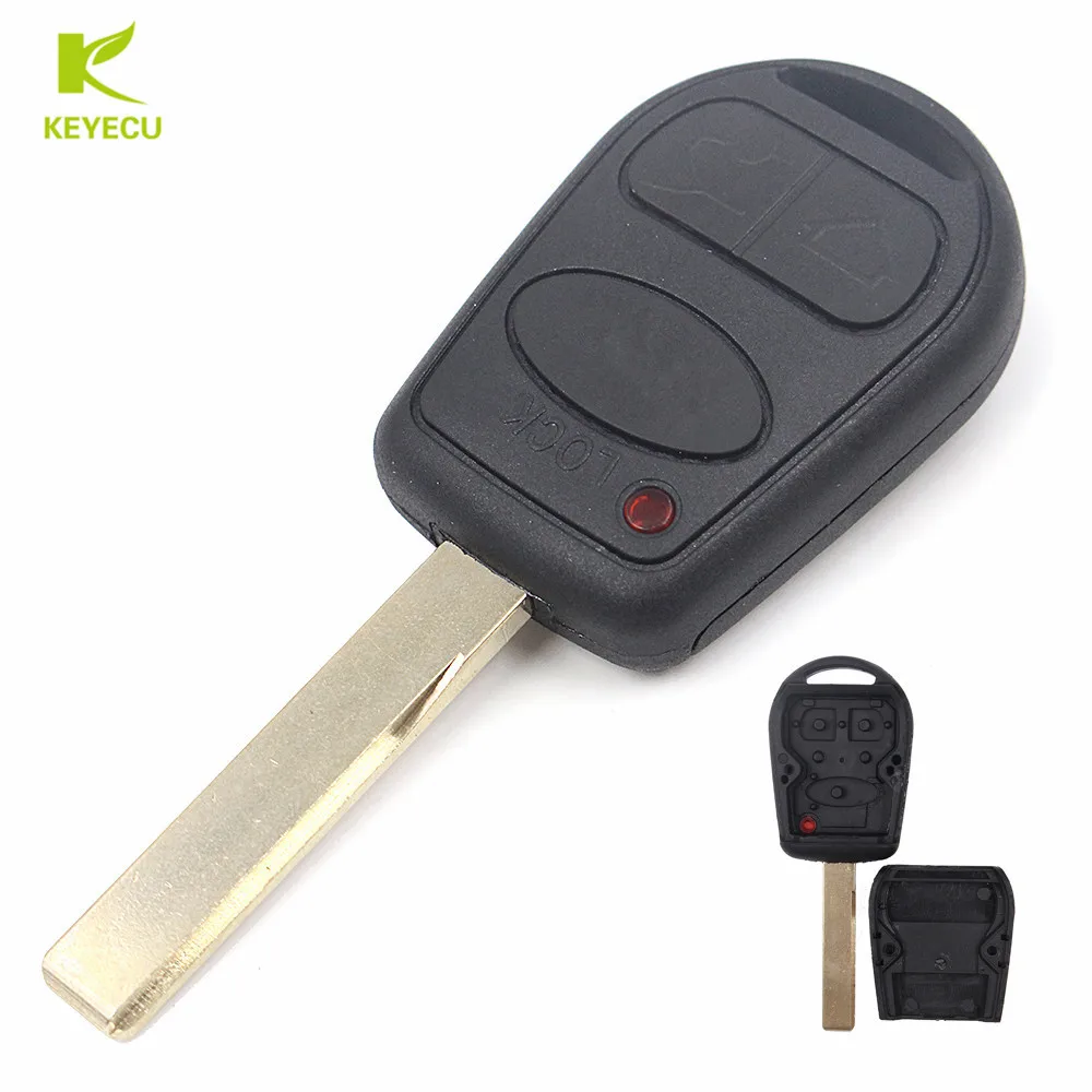 Запасной корпус дистанционного ключа KEYECU с 3 кнопками для LAND ROVER Range Rover L322 HSE Vogue 2002