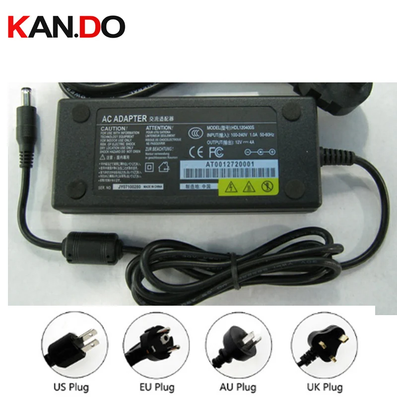 

US/EU/AU/UK Camera Power Box Power Adapter AC transformer DC 12V 3A 110-240V to 12 Volt Power Supply 5.5x2.1mm