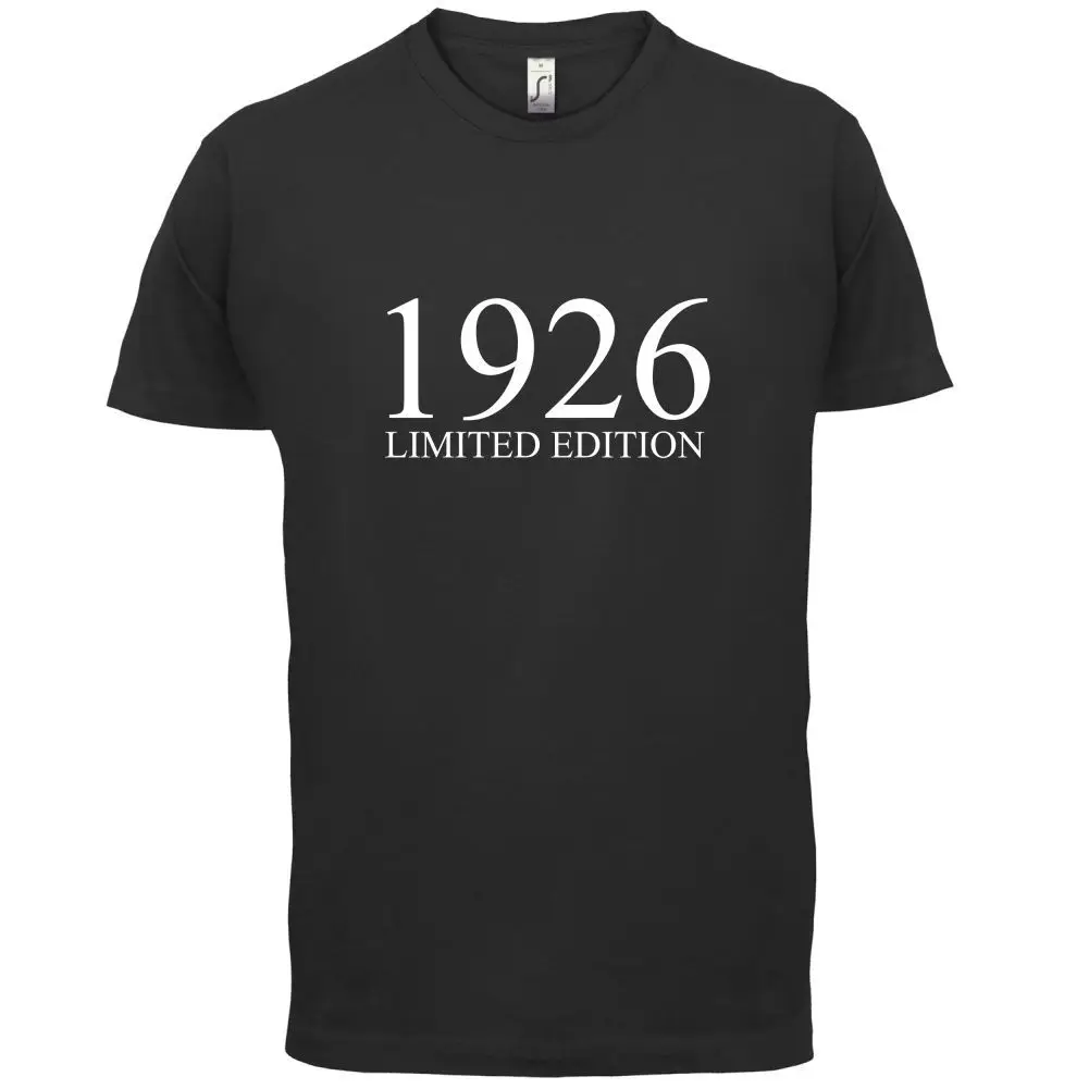 Ограниченная серия 1926 Мужская футболка 13 цветов 90 й день рождения подарок с