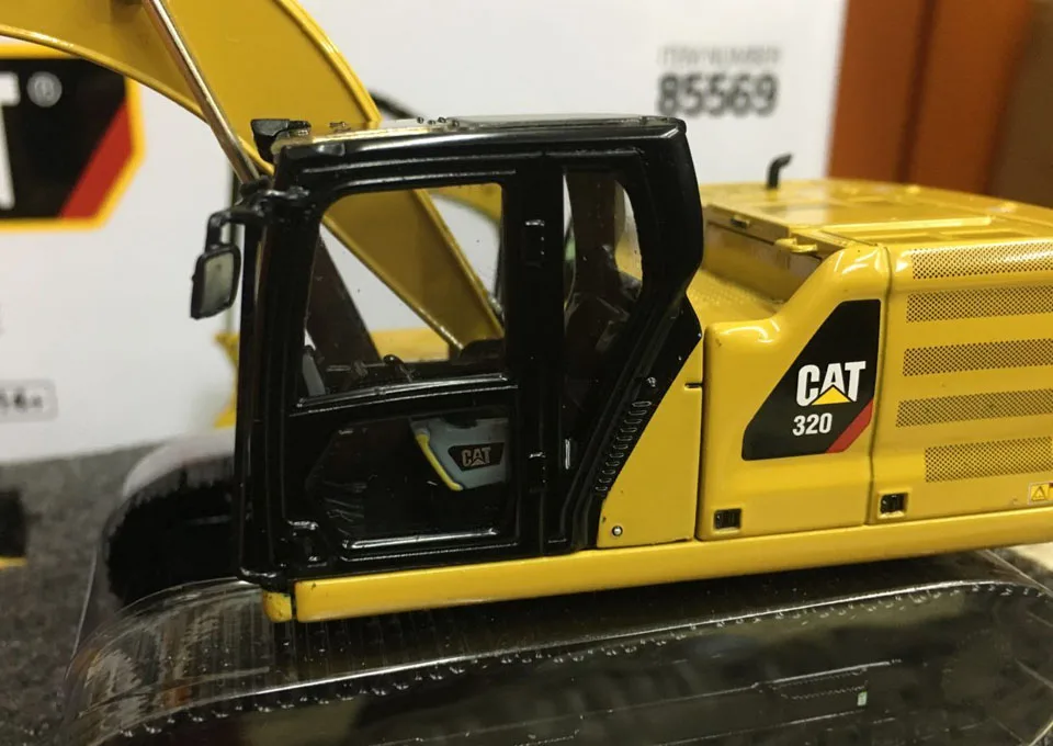 Caterpillar Cat 320 Гидравлический Экскаватор следующего поколения 1/50 масштаб