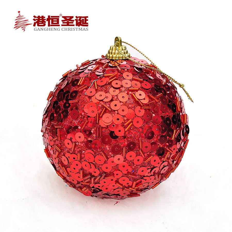 Полосатая вспененная Рождество кулон 10 см (3 94 ") елка нежные украшения шары