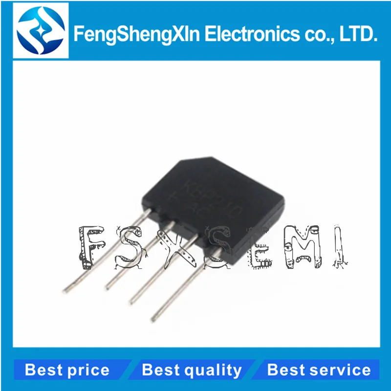 

100pcs/lot KBP210 Bridge Rectifiers 2A 1000V KBP210 Rectifiers DIP-4