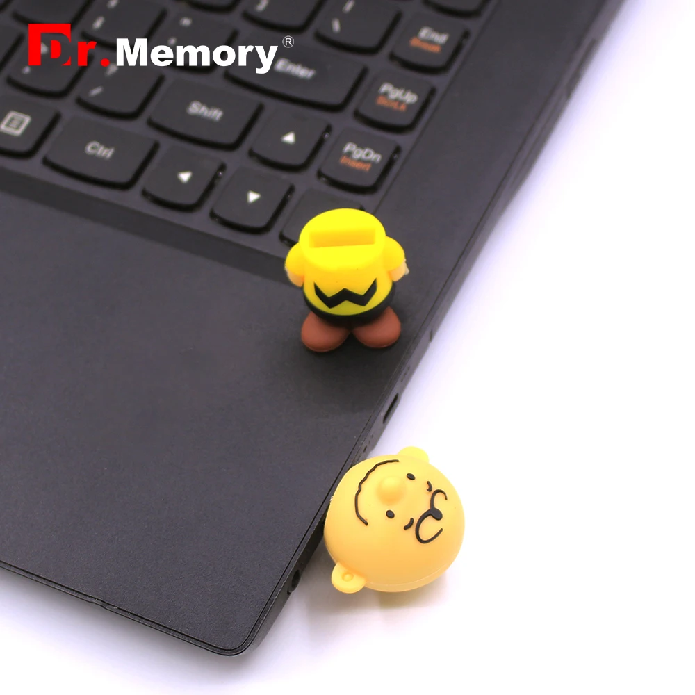 

Cute 64GB USB Flash Drives Little Boy Cartoon Pendrive 16G Anime Memory Stick 32GB Pen Drive Real Capacity Flash Disk Funny Gift