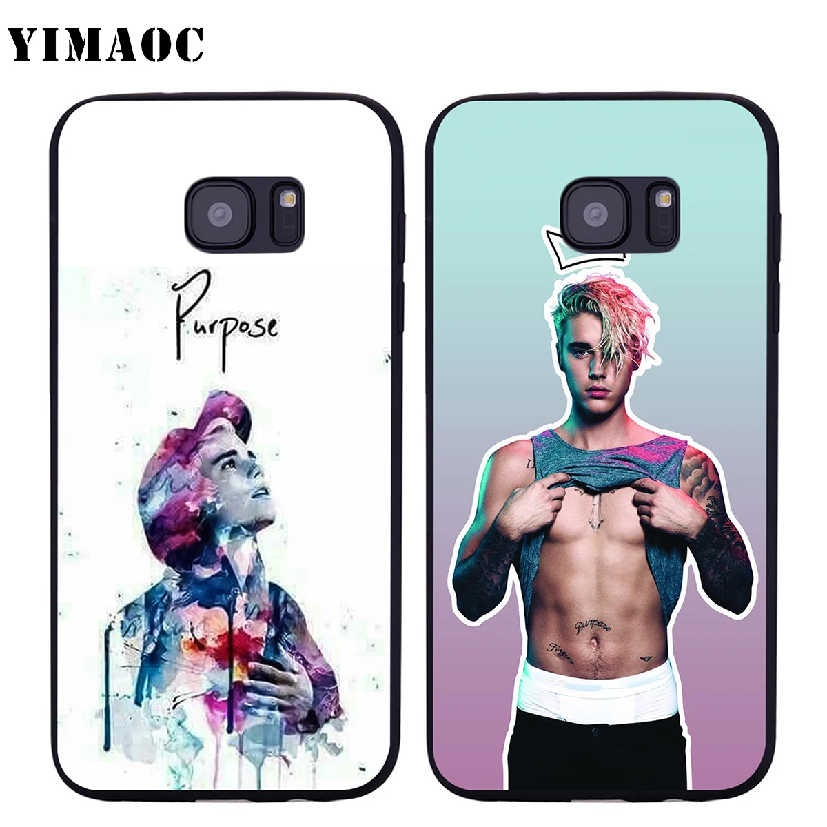 YIMAOC с изображением Джастина Бибера и чехол для Samsung Галактики A7 A8 A9 A10 A20 A30 A40 A50 A70 M10