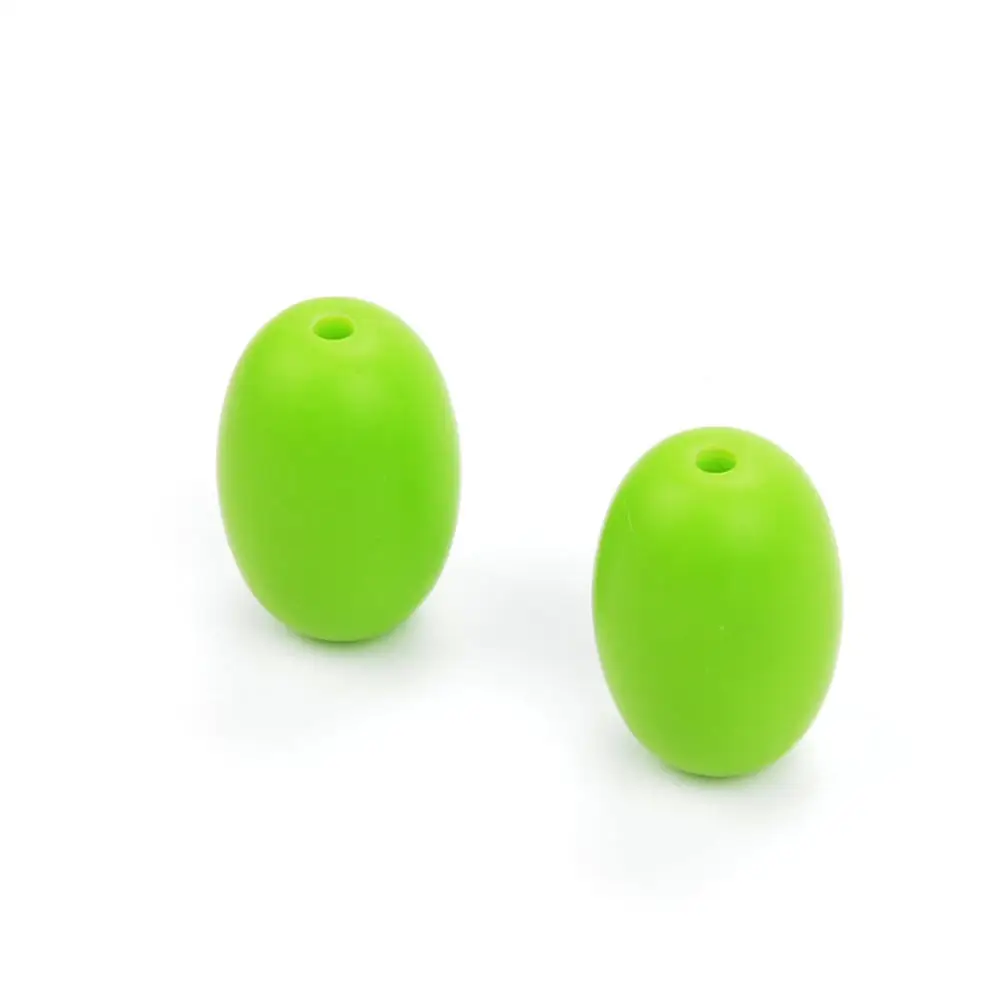 Cuentas de silicona de uva para dentici&oacute;n, mordedor de silicona de grado alimenticio, juguete suave para dientes de beb&eacute;, collar masticable sin BPA, venta al por mayor-3