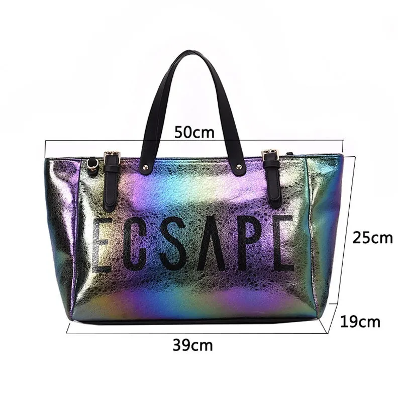 Sequin Luggage Travel Bag Organizer Outdoor Woman Sports Bags For Fitness Training Yoga Duffle Bag Glitter Pink Gym Bags Women
