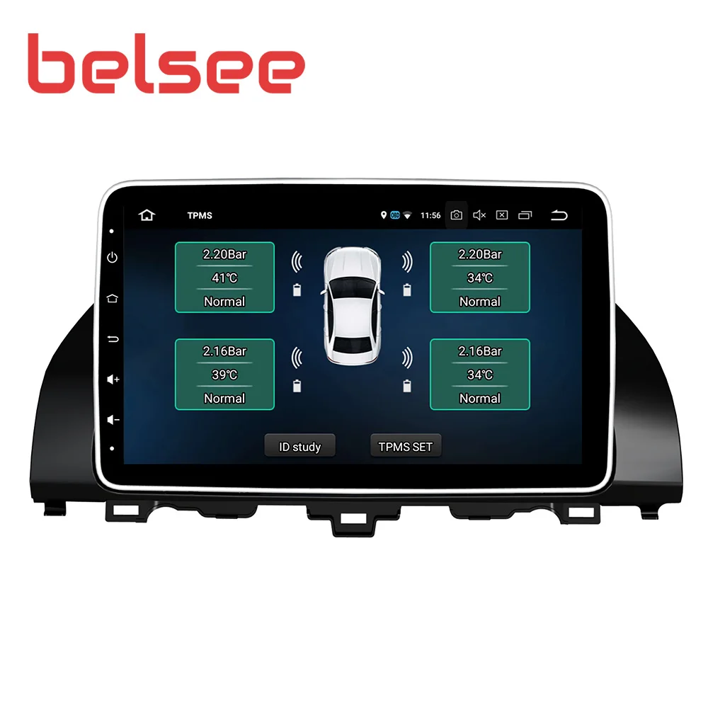 Автомагнитола Belsee для Honda Accord 10th 2018 Android 9 0 IPS экран 4 Гб + 64 ГБ|Автомагнитолы| |