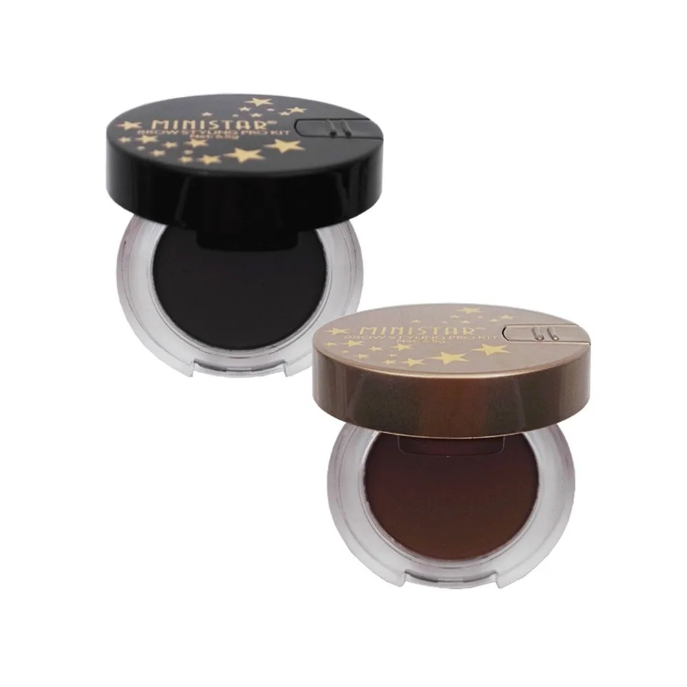 Блеск девушка Store 2018 Новое поступление 2 шт./компл. для бровей Косметическая пудра