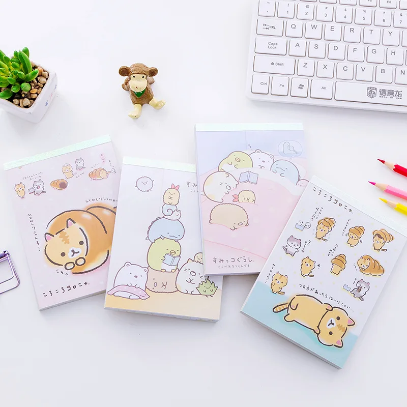 Записная книжка Sumikko Gurashi мультяшный дневник портативная мини-записная