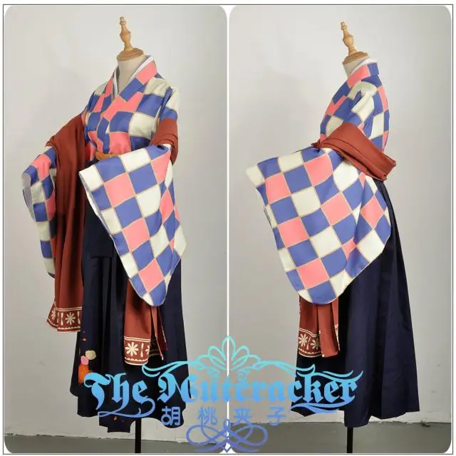 Аниме! Lovelive Dazheng кимоно непробужденная Сонода Umi косплей костюм для женщин