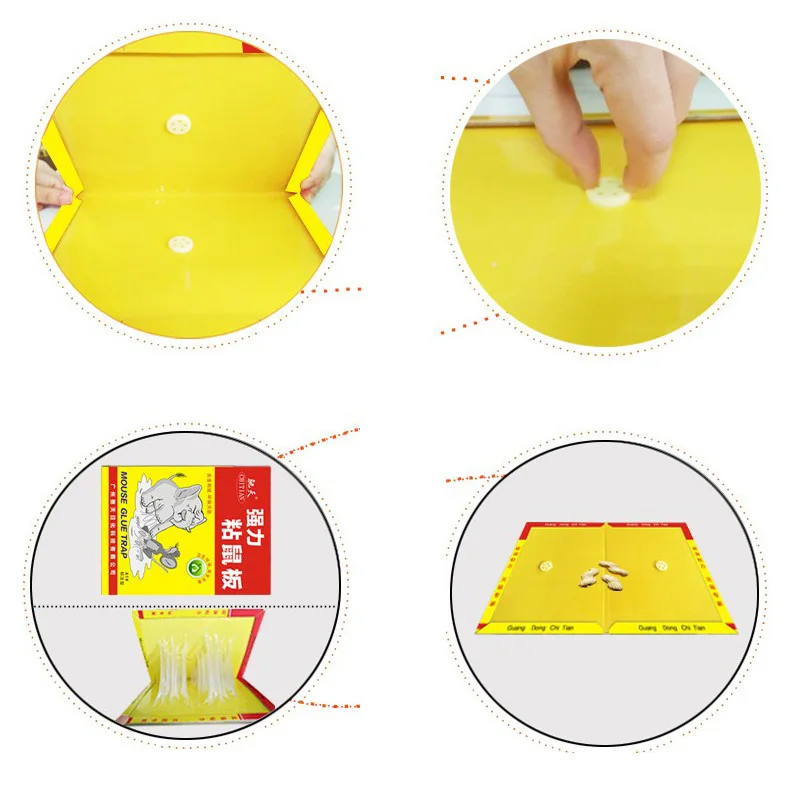 Non-toxic Environmentally Strong Sticky Rat Board Household Powerful Mouse Glue Trap Catcher | Дом и сад