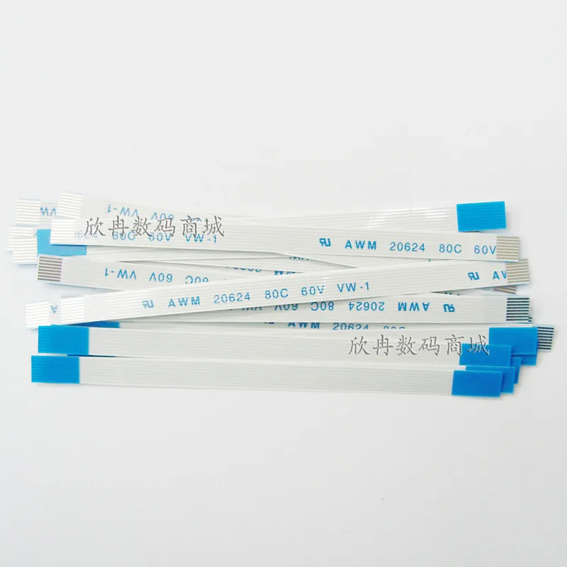 100 шт. 8Pin Гибкий плоский кабель выключатель питания гибкий запчасти для ремонта PS2