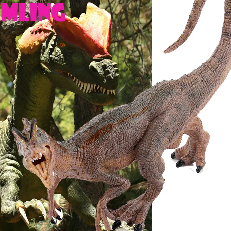 Diloposaurus Парк Юрского периода Динозавр серия головоломка обучения развивающая