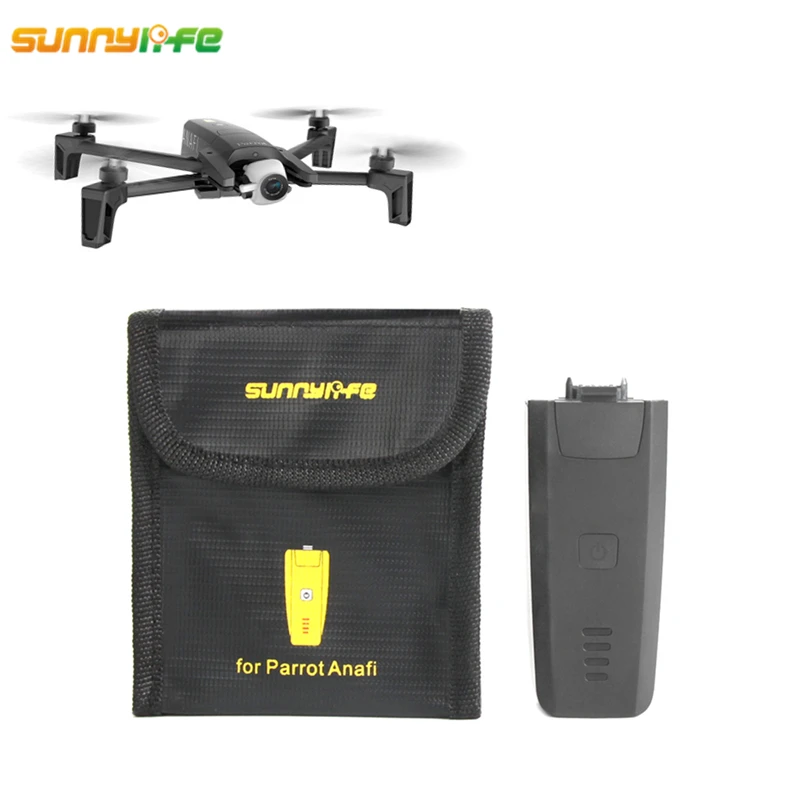 Чехол для хранения аккумуляторов Sunnylife LiPo защитный Футляр безопасный чехол
