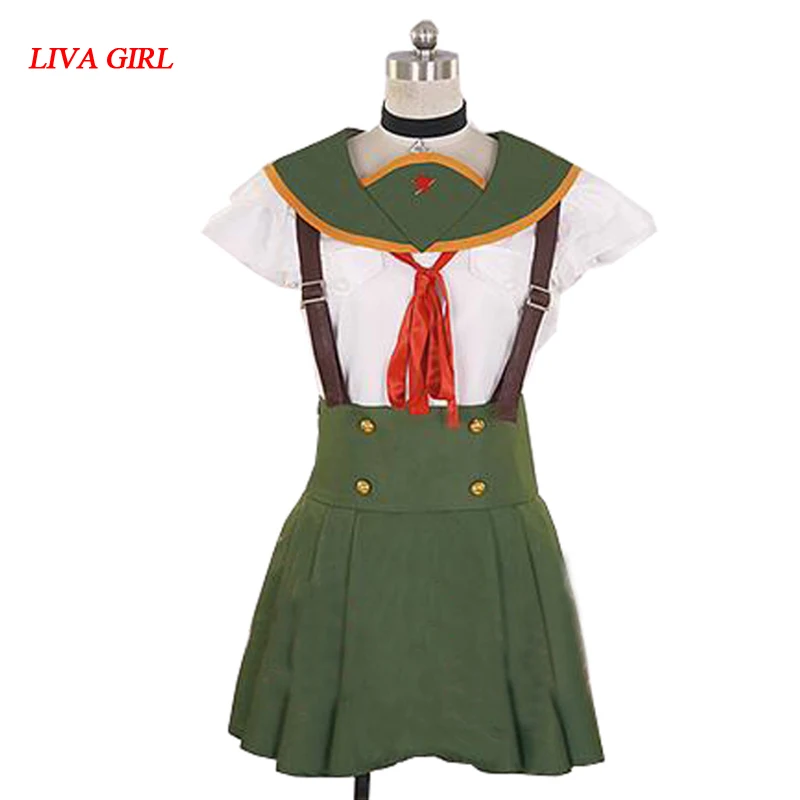 

Gakkou Gurashi School-Live! Kurumi Ebisuzawa Cosplay Costume Full Set All Size Custom Made