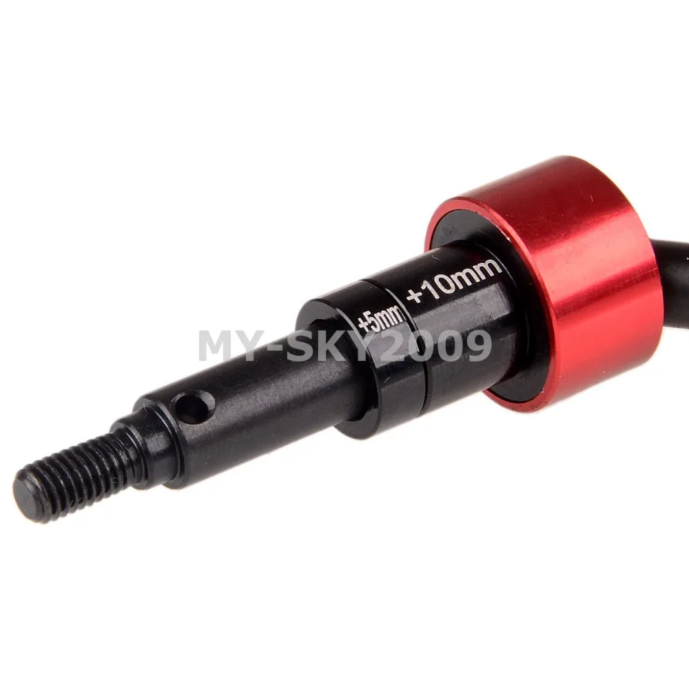 

Harden Steel CVD Driveshafts +15mm For RC Model Truck HPI SAVAGE XL # 86246 & # 86249