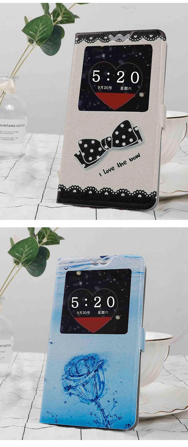 Flip cases For Alcatel 1 5033D 1C 5009[DA] 1X 5059D 3 3X 3V 3C 5 5V A7 A5 Led A3 Plus Painting Leather Protective Phone case bag