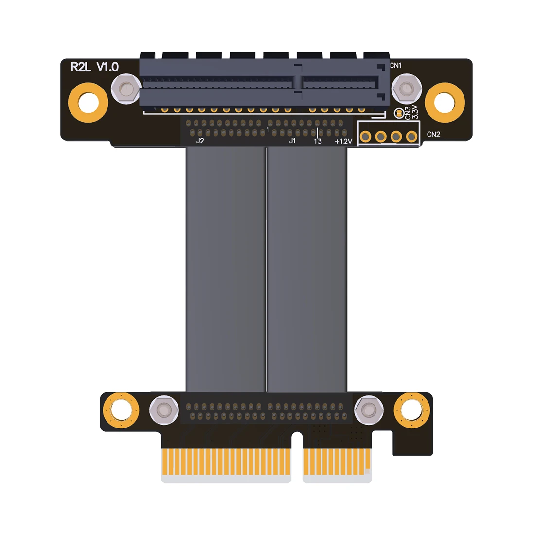 Удлинительный кабель PCIe 3 0x4 32G/bps PCI Express 4x графический SSD RAID расширитель переходная