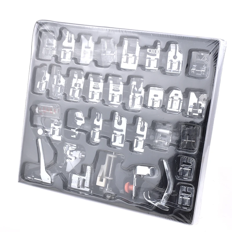 Набор прижимных лапок для швейной Машинки 32 шт./компл. набор в коробке аксессуары машинки женщин и мам