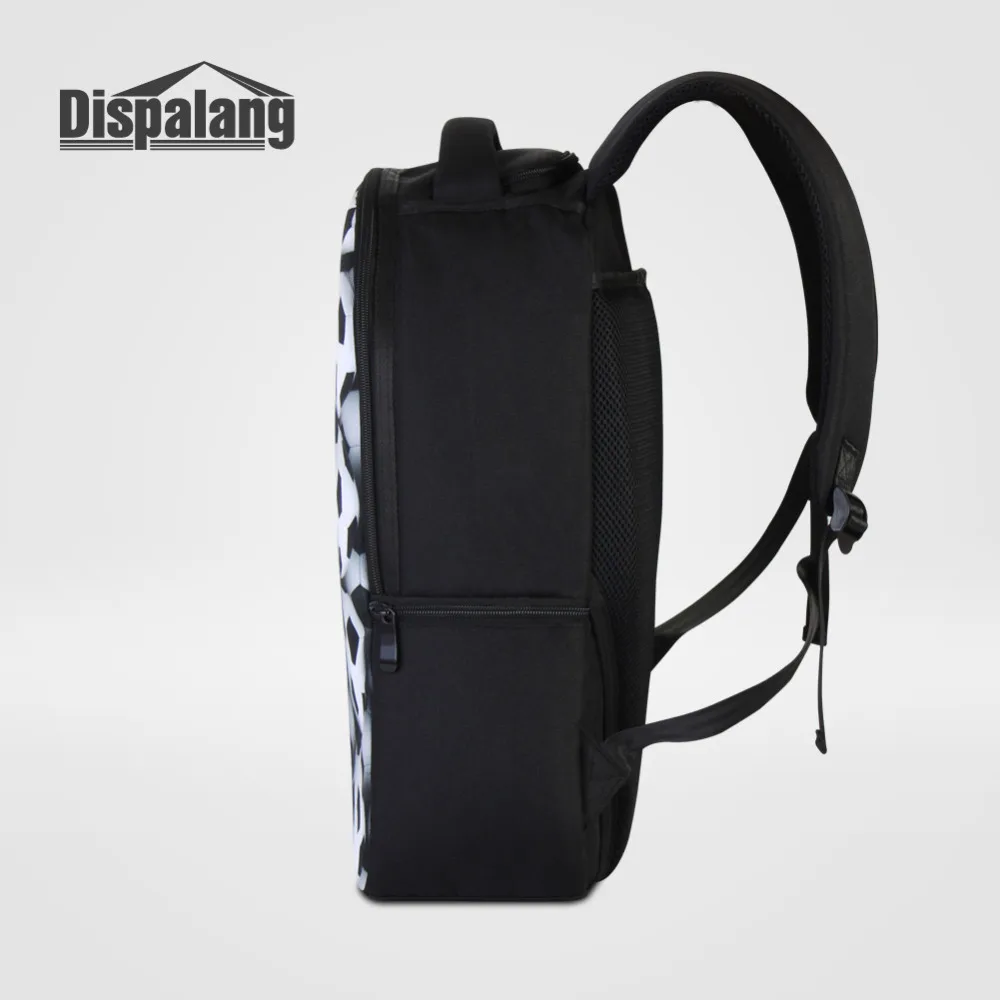 Dispalang брендовый женский рюкзак для ноутбука с принтом попкорна школьные сумки