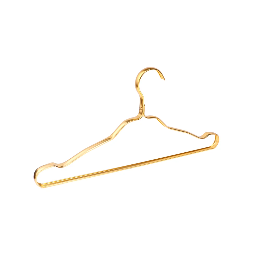 New Cloth Hanger Durable Antideformation Aluminium Alloy Closet Adult Skirt Dress Clothing Towel Storage Rack Space Saver | Дом и сад