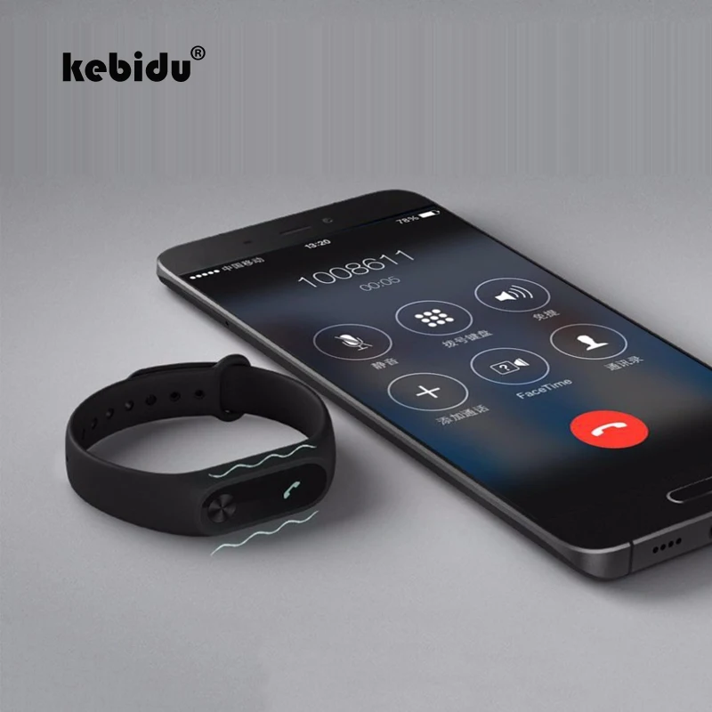 Kebidu oled-дисплей сенсорный экран Bluetooth смарт-браслет монитор сердечного ритма