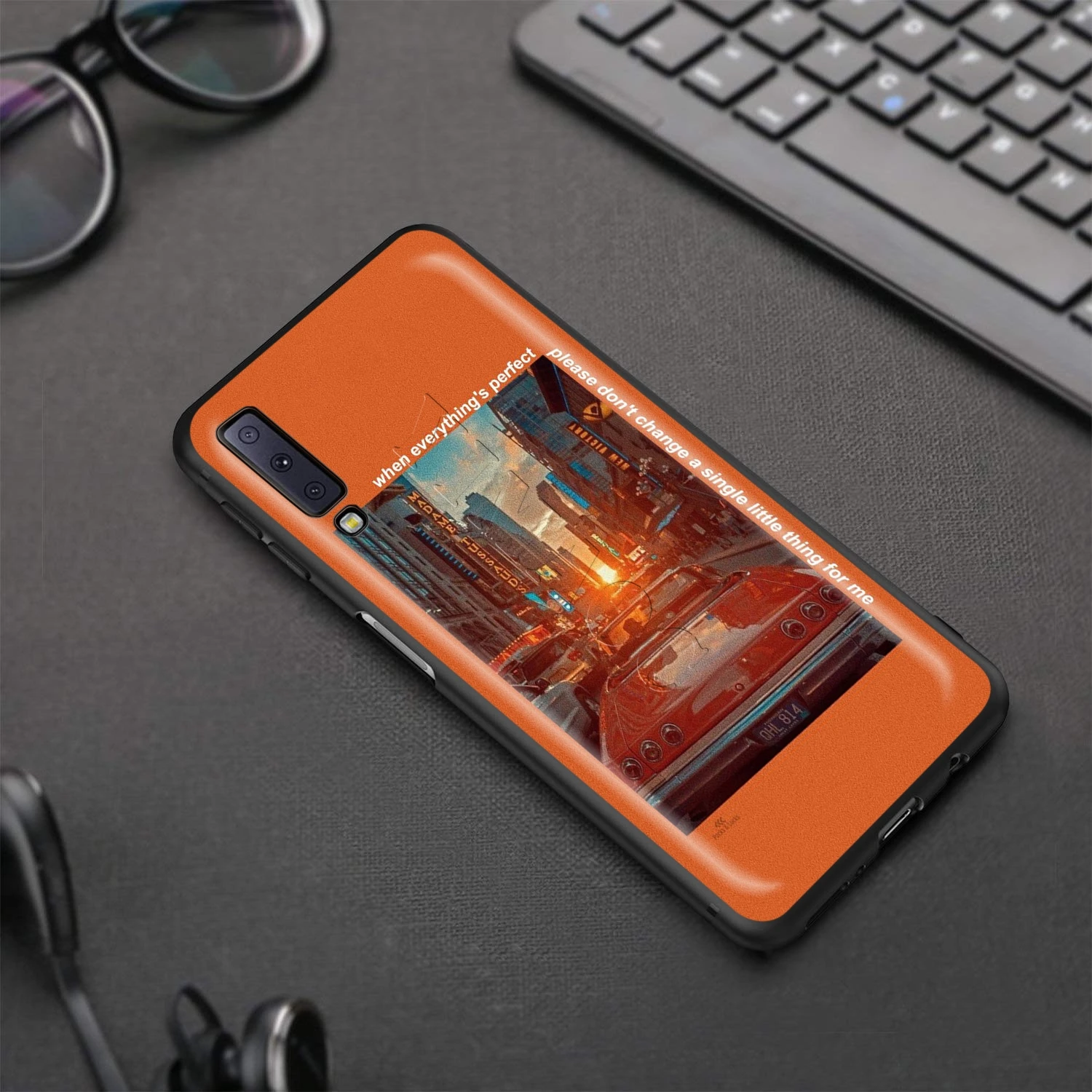 YIMAOC эстетика текст песни эстетическое чехол для Samsung Галактики A7 A8 A9 S10 J6 A10 A20 A30 A40