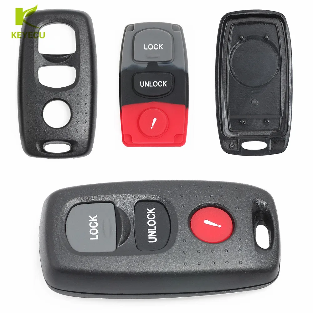 KEYECU Новый Сменный корпус для дистанционного ключа телефона чехол на брелок 3