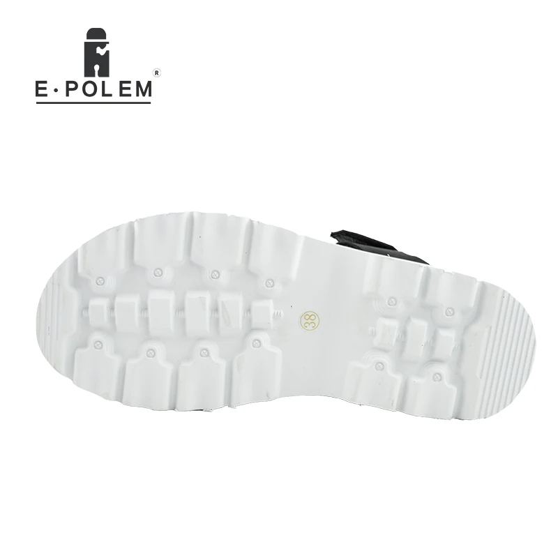 2018 г. летние новые стильные мужские черные пляжные сандалии из дышащей