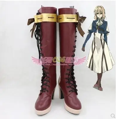 

Japanese Anime Violet Evergarden Cosplay Costume Lovely Full Set Costumes Headwear Blonde Hair Red Ribbon For Adult Woman