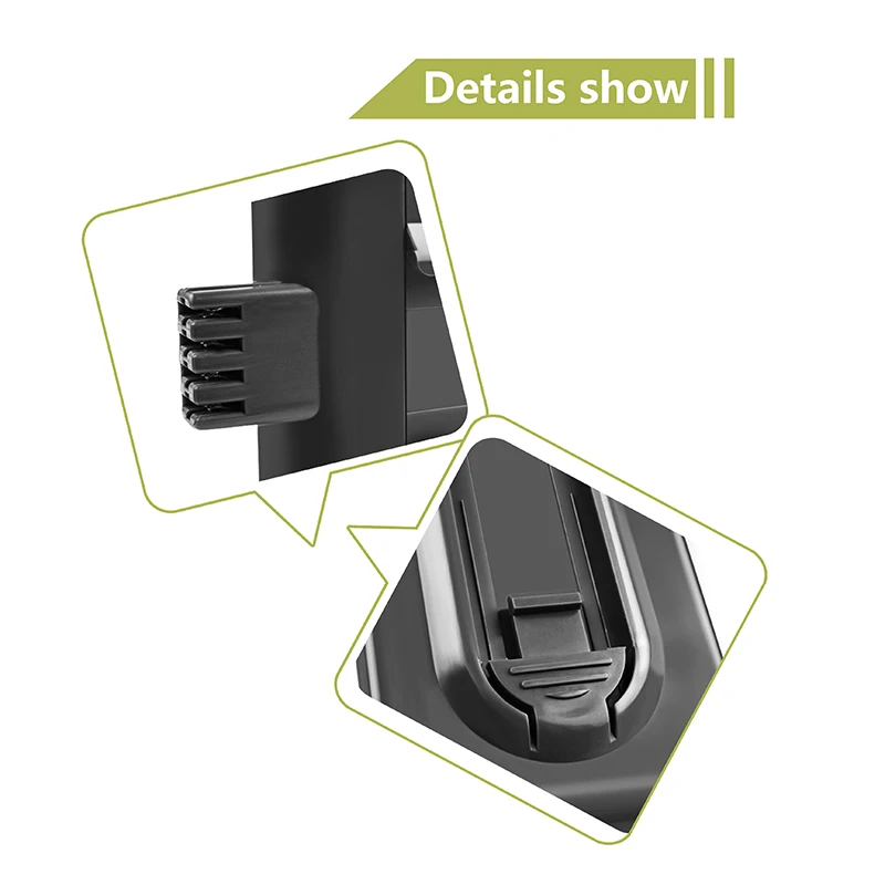 Пылесос Powtree 21 6 в 2000 мА · ч для Dyson DC16 12097 912433 01 аккумулятор Animal issy Miyake