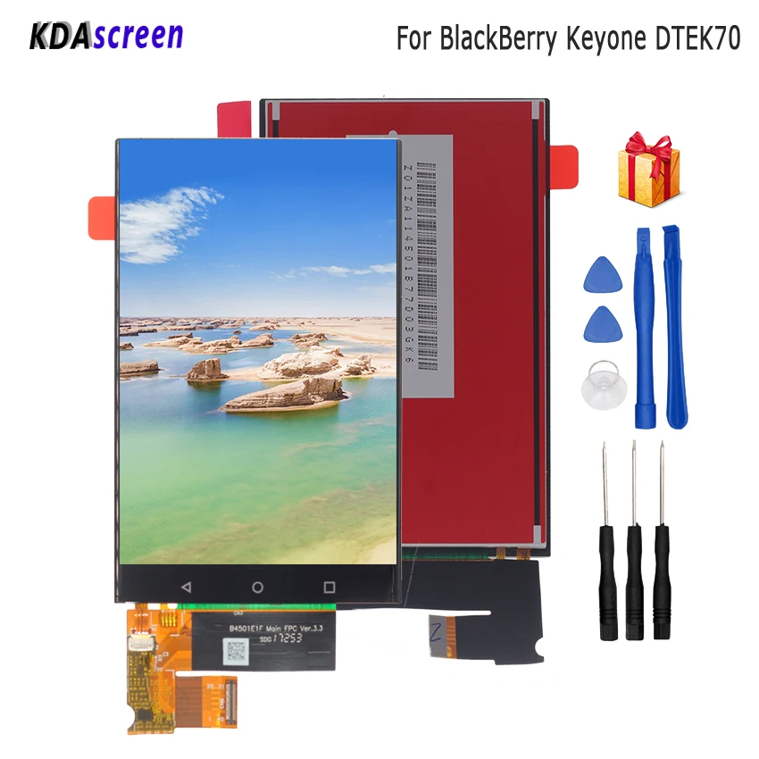 Для BlackBerry KEYone DTEK70 ЖК дисплей запасные части для телефонов DTEK 70 сенсорный экран