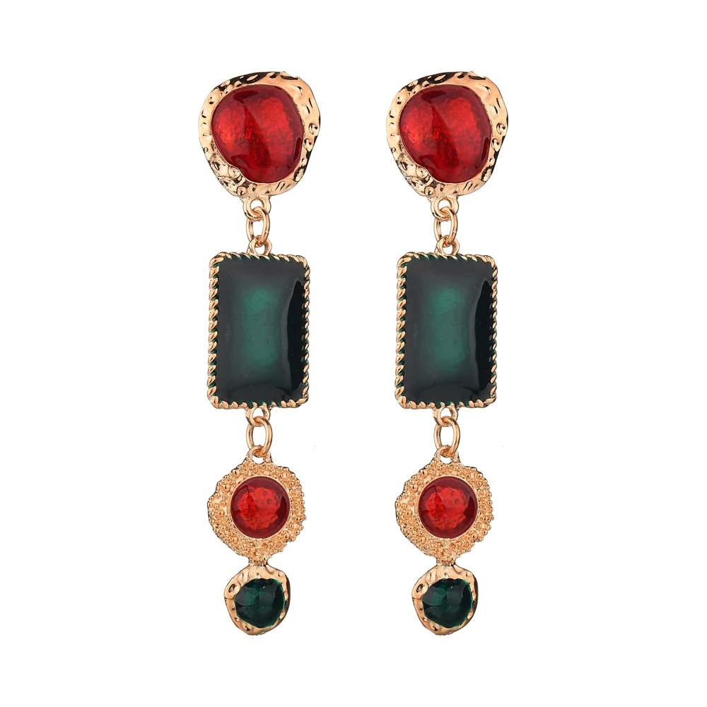 MissCyCy модные висячие серьги ZA для женщин элегантные Кристальные сережки