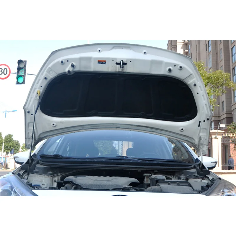 

LSRTW2017 car hood sound insulation cotton for kia rio 2011 2012 2013 2014 2015 2016