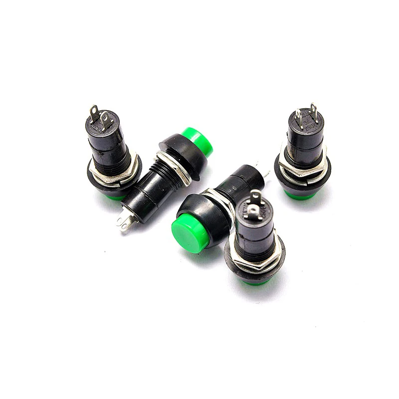 

Unlocked switch / self reset button switch /PBS-11B 3A/250V green