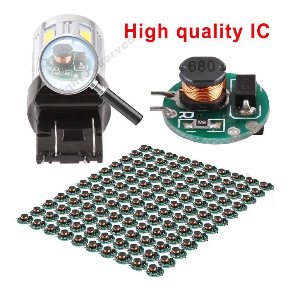 T20 LED W21/5W 7443 светодиодный Белый 12SMD 5730 чип детской лампы заднего хода DRL 12V Авто