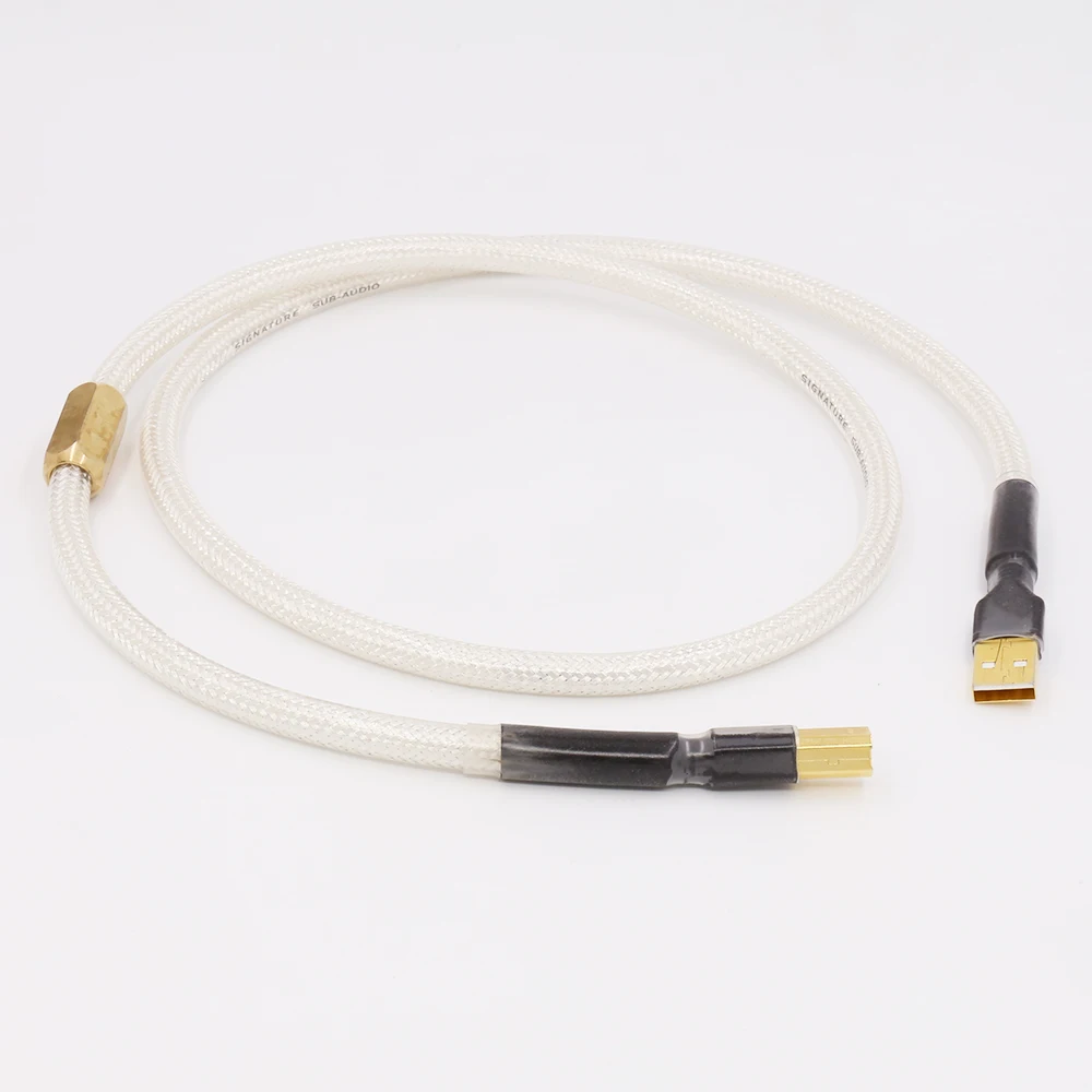 USB кабель для передачи данных с серебряным покрытием|Кабели USB| |
