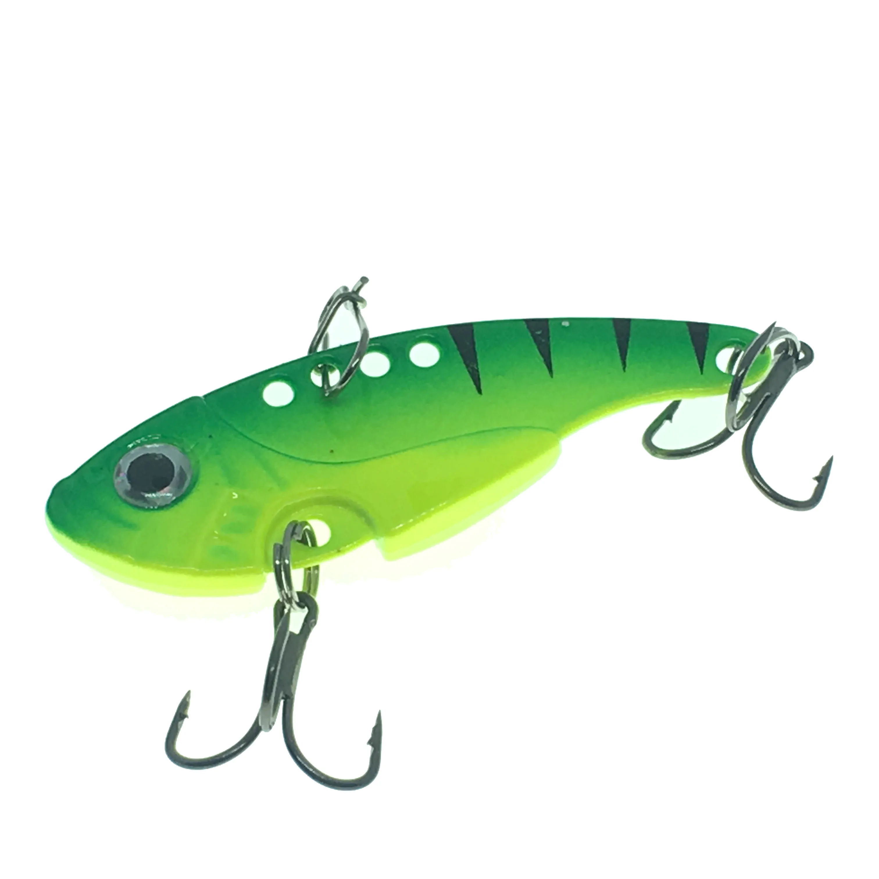 1pcs Metal VIB 11g/5.5cm Fishing Lure Vibration Spoon Hard Baits with Feather Crankbait Wobbler Swimbait Cicada Tackle | Спорт и