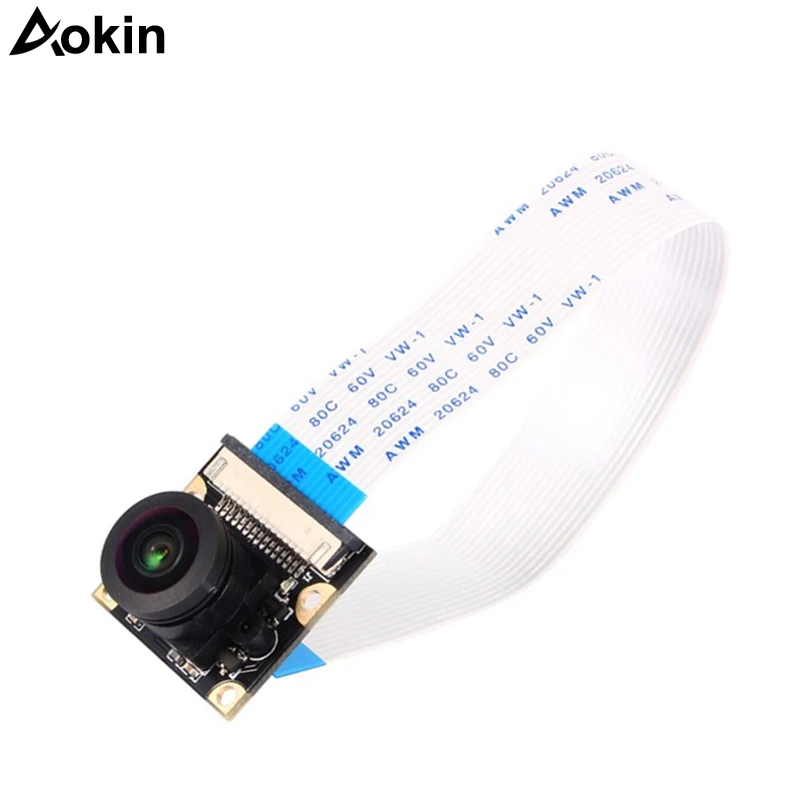 1080P для Raspberry pi камера Широкоугольный Рыбий глаз ночное видение Модуль камеры 5MP