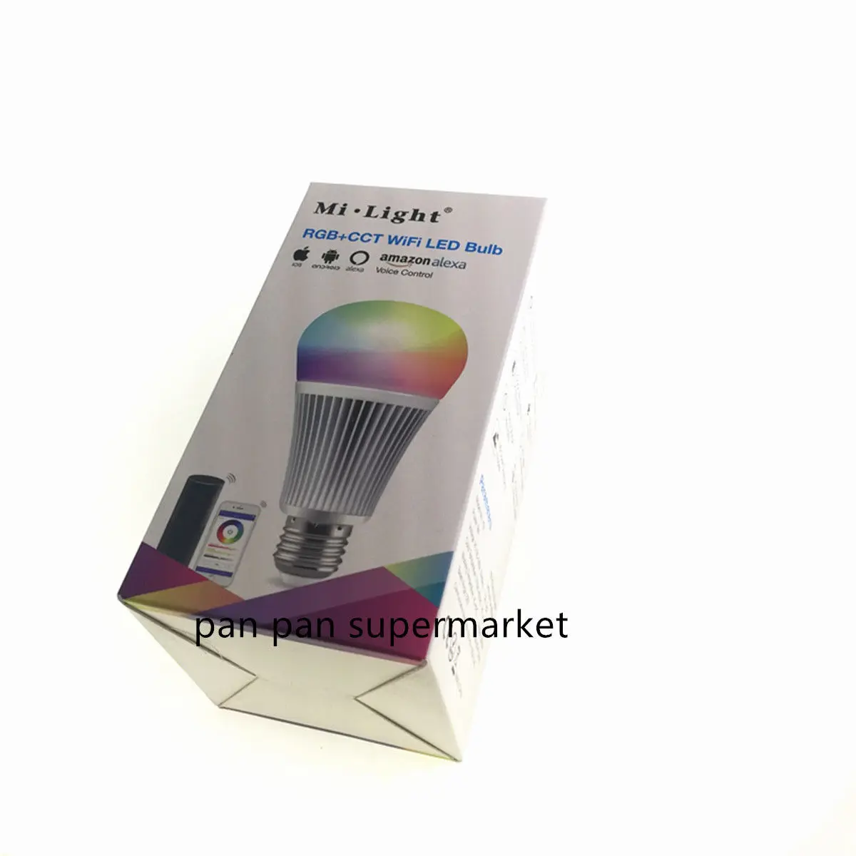 Mi. light YB1 9W RGB + CCT E27 умная Светодиодная лампа AC110V 220V 2 4G Беспроводное