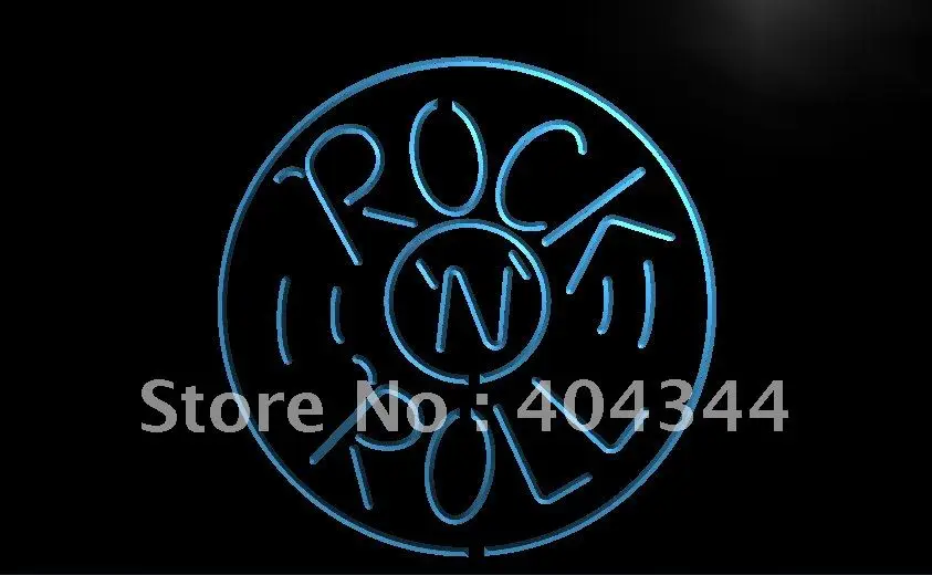 

LB489- Rock and Roll Musics Punk Bar Pub NEW Light Sign