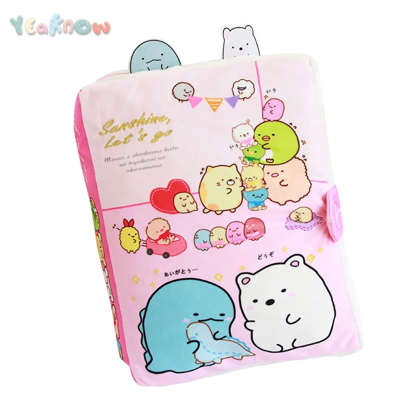 Кит Sumikkogurashi 32x25x16 см подушка для чтения детские игрушки подарки на день рождения |