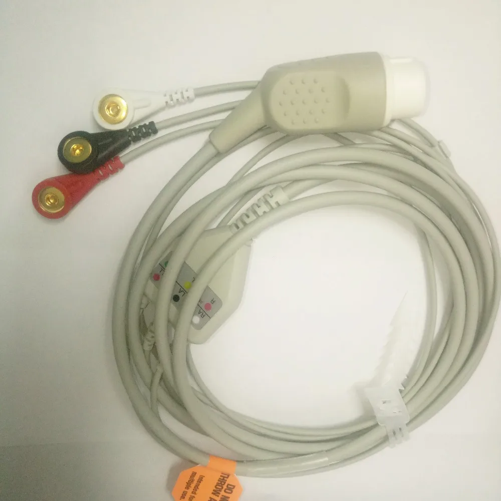 Бесплатная доставка Defibrillate moment совместим с 8pin Phili/ps/HP терпеливым монитором кабеля
